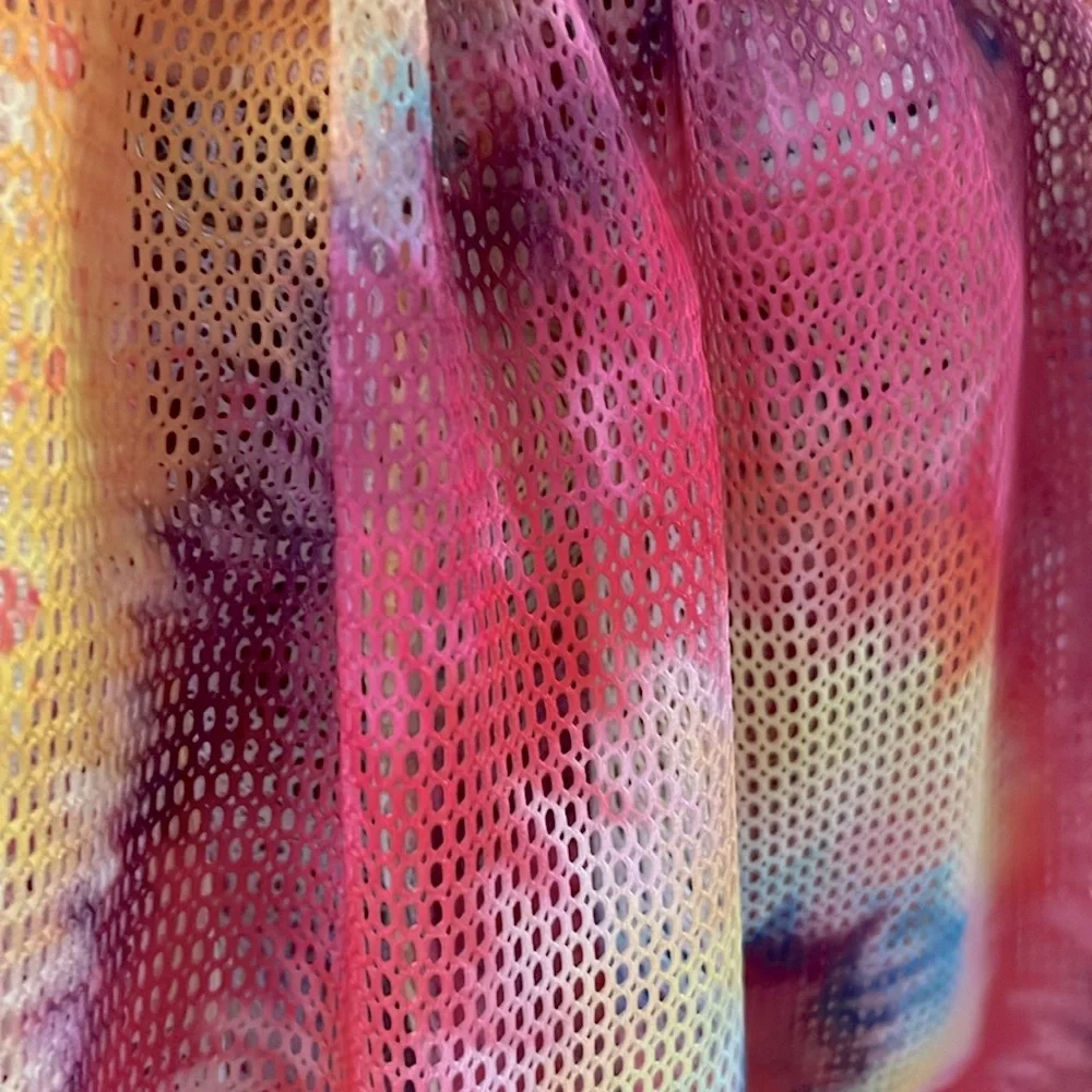 TIE DYE Drawstring Ventillated Packable Backpack
